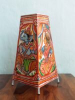 Saraswati-Ganesha Tholu Bommalata Table lamp - Image 3