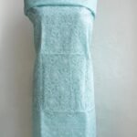 Sea-Blue cotton Chikankari Ladies Kurta Fabric