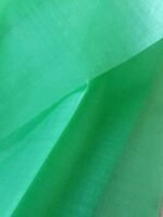 Sea-Green Paper Tassar Silk Fabric - Image 2