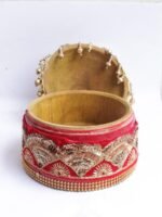 Sequins red Lacework medium wood Sinhora - Image 3