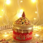 Shubh-Vivah lacework small-medium wooden Sinhora