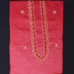 Sindur-Red pure silk Kurta for men