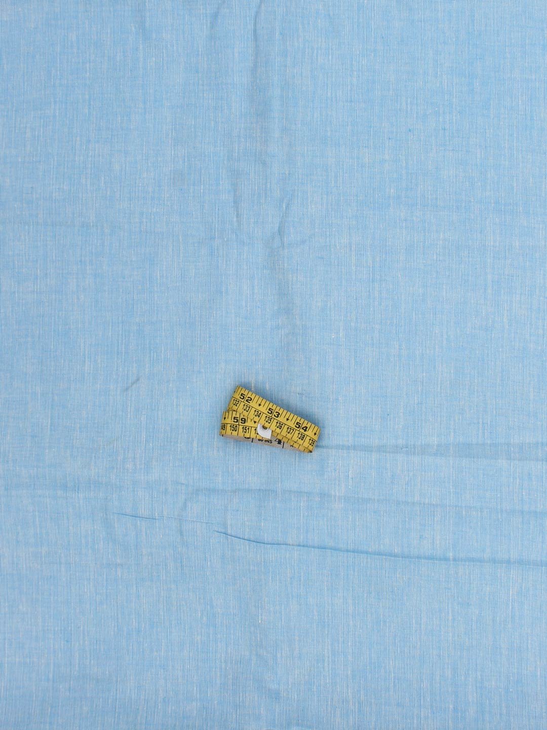 Sky-blue-Linen-kurta-fabric-by-Shilphaat.jpg Sky-Blue Pure Linen Fabric - Image 1