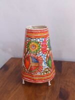 Small fishes medium Tholu Bommalata Lamp - Image 2