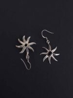 Starfish Real Silver Earrings - Image 2