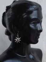 Starfish Real Silver Earrings - Image 3