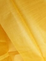 Sun-yellow Paper tussar silk fabric - Image 2