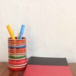 Tholu Bommalata Multicolour Pen-holder