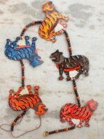 Tholu-Bommalata Tiger Door-Hanging - Image 2