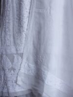 White Chikankari Kurta-dupatta - Image 3