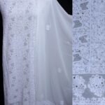 White Chikankari-Mukaish Kurta-Dupatta Set