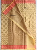 Yellow Banarasi Saree - Image 2