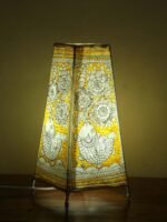 Yellow Fishes, Tholu Bommalata Table Lamp