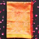 Yellow Patola pure silk dupatta