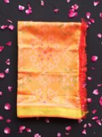 Yellow Patola pure silk dupatta