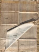 Zari-work, Undyed, pure Desi Tussar silk Saree - Image 3