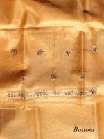 Blue Kaanthawork on Beige Art-Silk Ladies Suit Set - Image 4