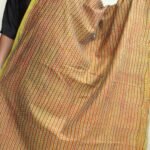 Chartreuse green Block-Printed Kanthaa Silk dupatta