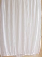 Crochet Border, white chiffon dupatta - Image 3