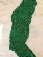 Dark-Green Polysilk Bandhani Dupatta - Image 2