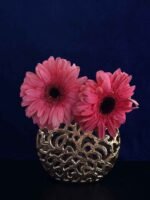 Handcrafted Metal Vase