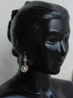 Floral Pure silver Earrings - Image 3
