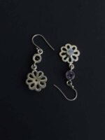 Floral Pure silver Earrings - Image 2