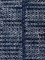 Indigo Dabu Block-printed pure cotton Fabric - Image 4