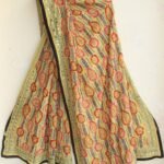 Light-Yellow Viscose Fulkari Dupatta