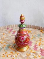Red long wooden Sindur-dani
