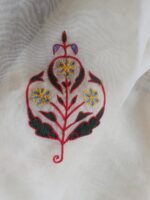 Mochi Takka Handembroidered Chanderi Dupatta - Image 3