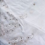 Paisley Mukaish Embroidery Georgette Dupatta