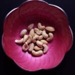 Pink Enameled Serving bowl