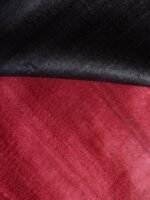 Madhubani Red & Black Pure Tussar Silk Sari - Image 5