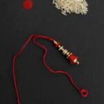 Red elegant Bhabhi-Rakhi