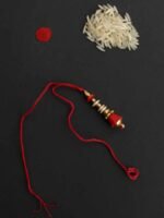 Red elegant Bhabhi-Rakhi