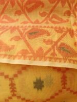 Red and yellow Sari - Image 3