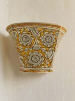 Yellow flowers, Tholu Bommalata small wall-lamp - Image 2