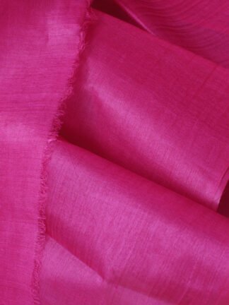 Berry-Pink-Pure-tassar-silk-kurta-Fabric