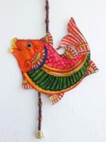 Orange Fish Tholu Bommalata Door-hanging - Image 2