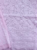 Pastel-Pink Cotton Chikankari 3pc Ladies suit - Image 4