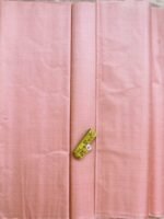 Peach-orange-Bhagalpuri-paper-Tussar-silk-Fabric