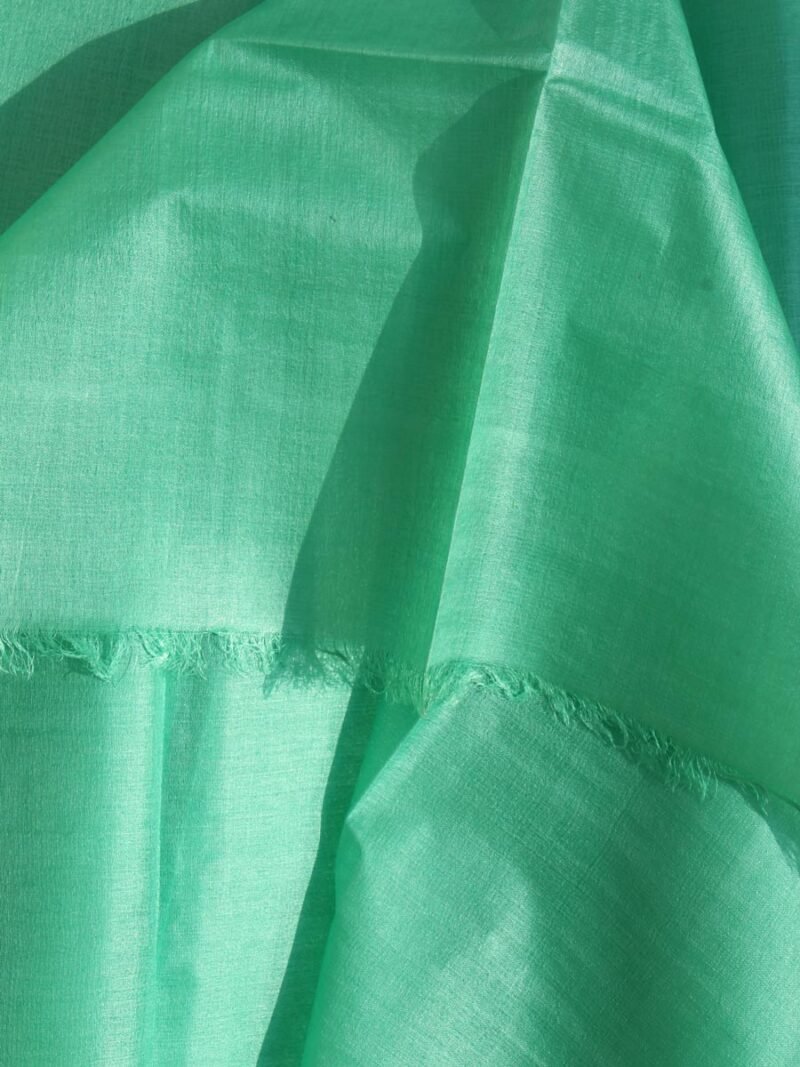 Sea-Green-Bhagalpuri-Tasar-Silk-kurta-Fabric