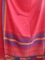 Vermillion-Red cotton Bhujodi Ladies Suit - Image 4