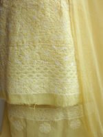 Corn-Yellow-chikankari-cotton-Lucknowi-suit