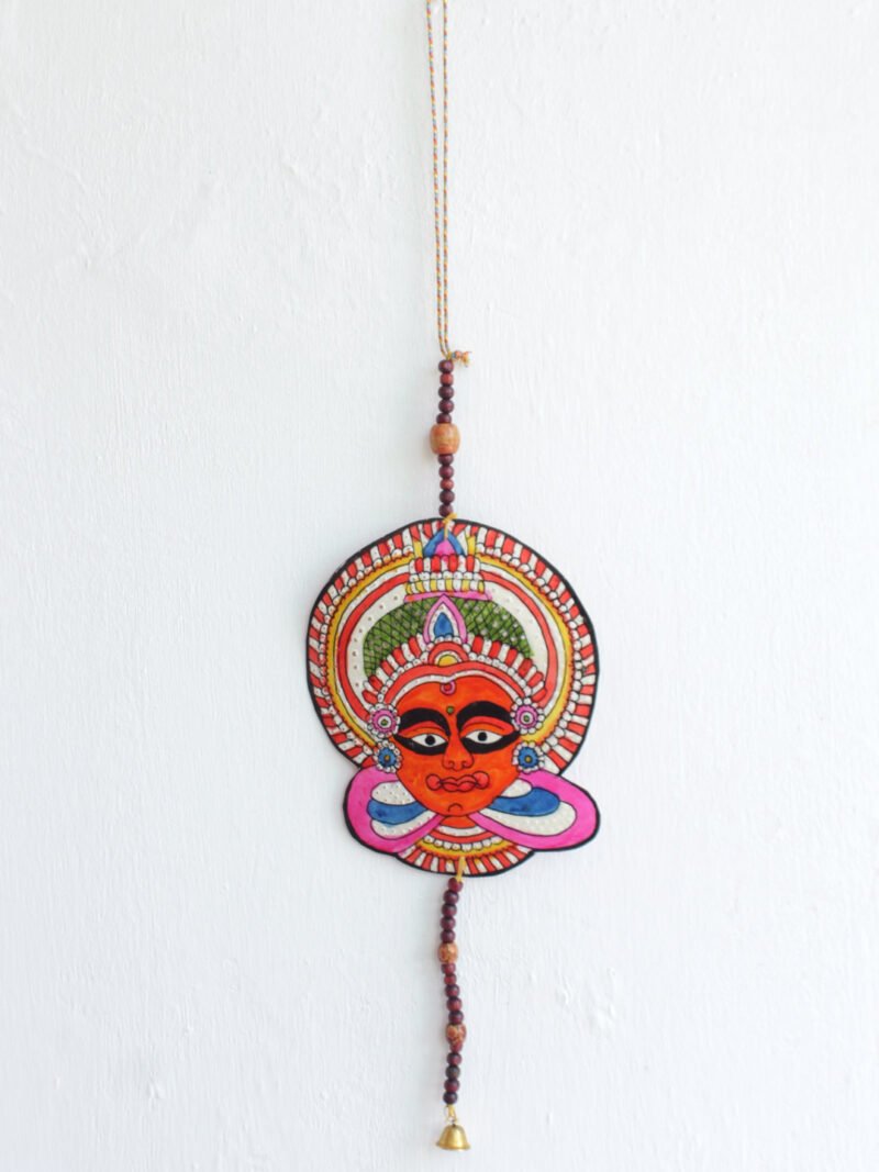 Orange-Katahkali-face-tholu-Bommalata-Toran