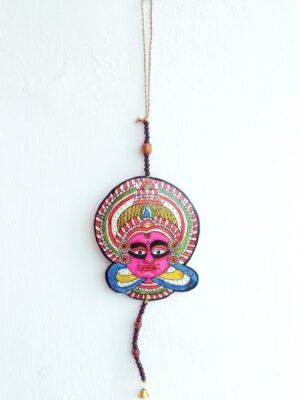 Pink-Katahkali-face-tholu-Bommalata-Toran