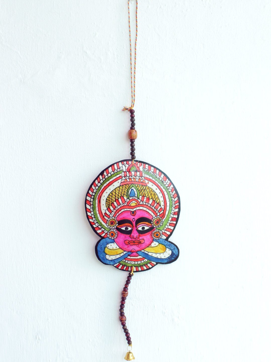 Pink-Katahkali-face-tholu-Bommalata-Toran Pink-Katahkali-face-tholu-Bommalata-Toran