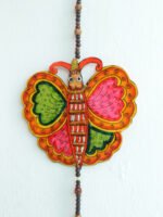 Big Butterfly Tholu Bommalata Wall-hanging - Image 2