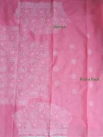 Salmon-Pink-chikankari-cotton-kurta-fabric-